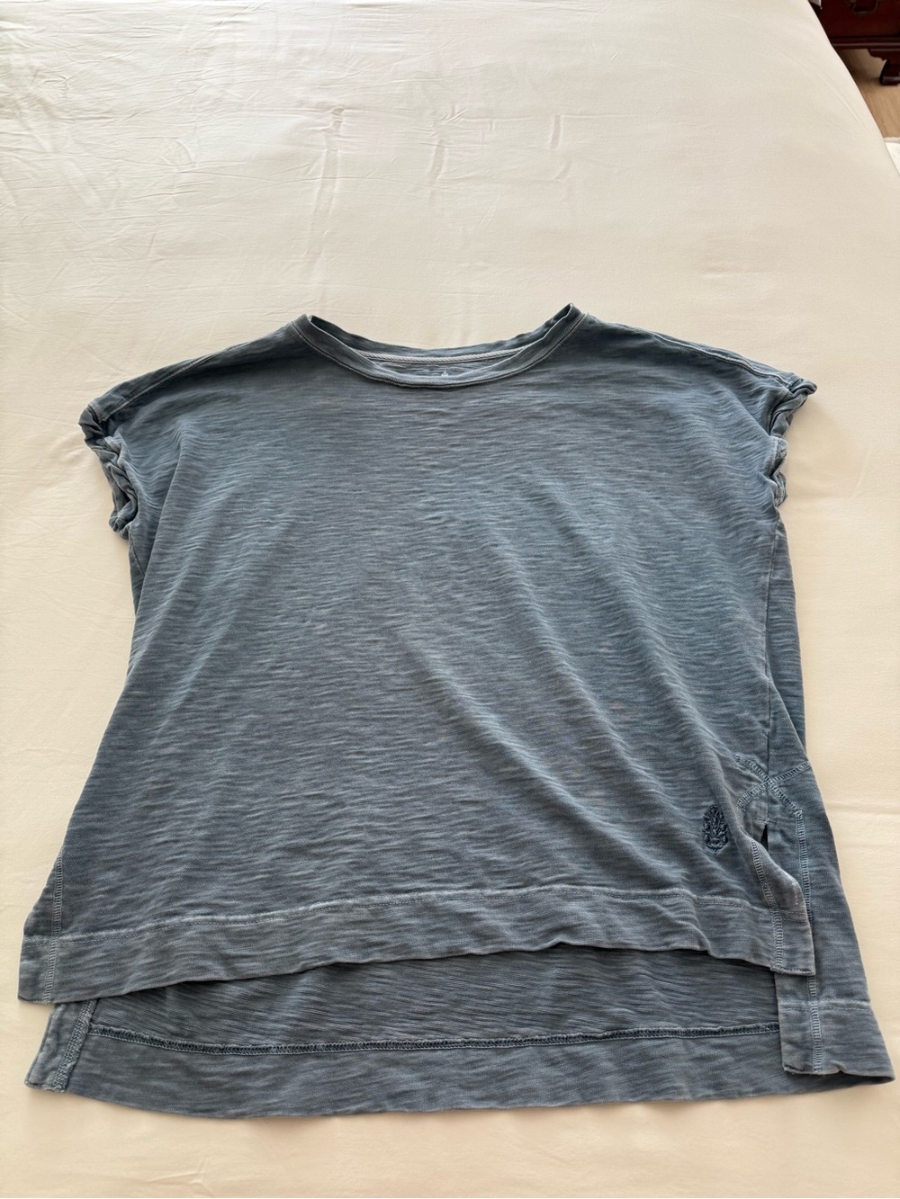 Free People Movement Blue/Gray Tee
